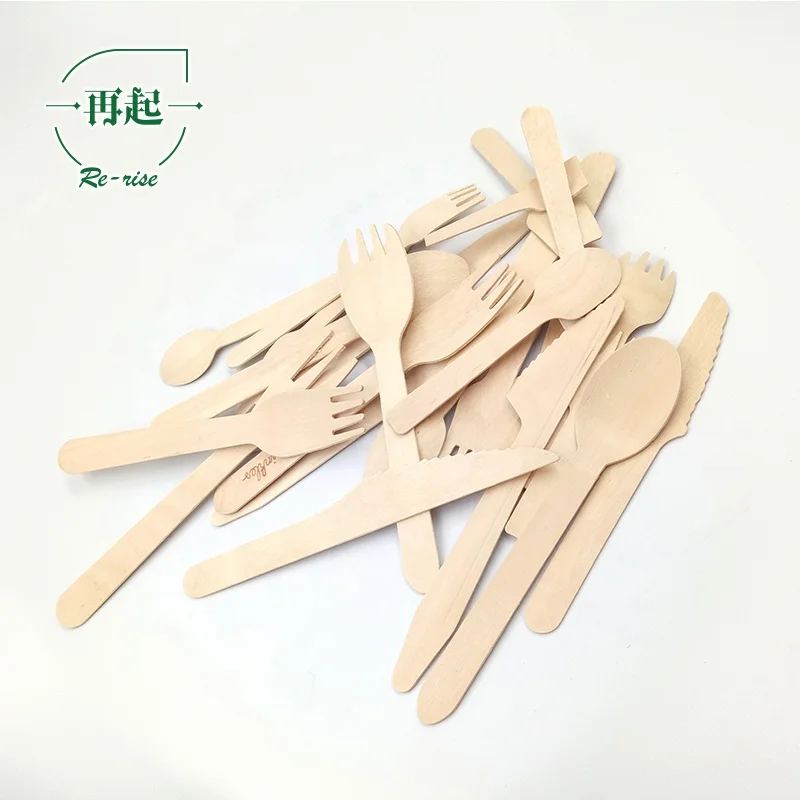 High Quality Disposable Wooden Cutlery, Origin Heilongjiang Province China