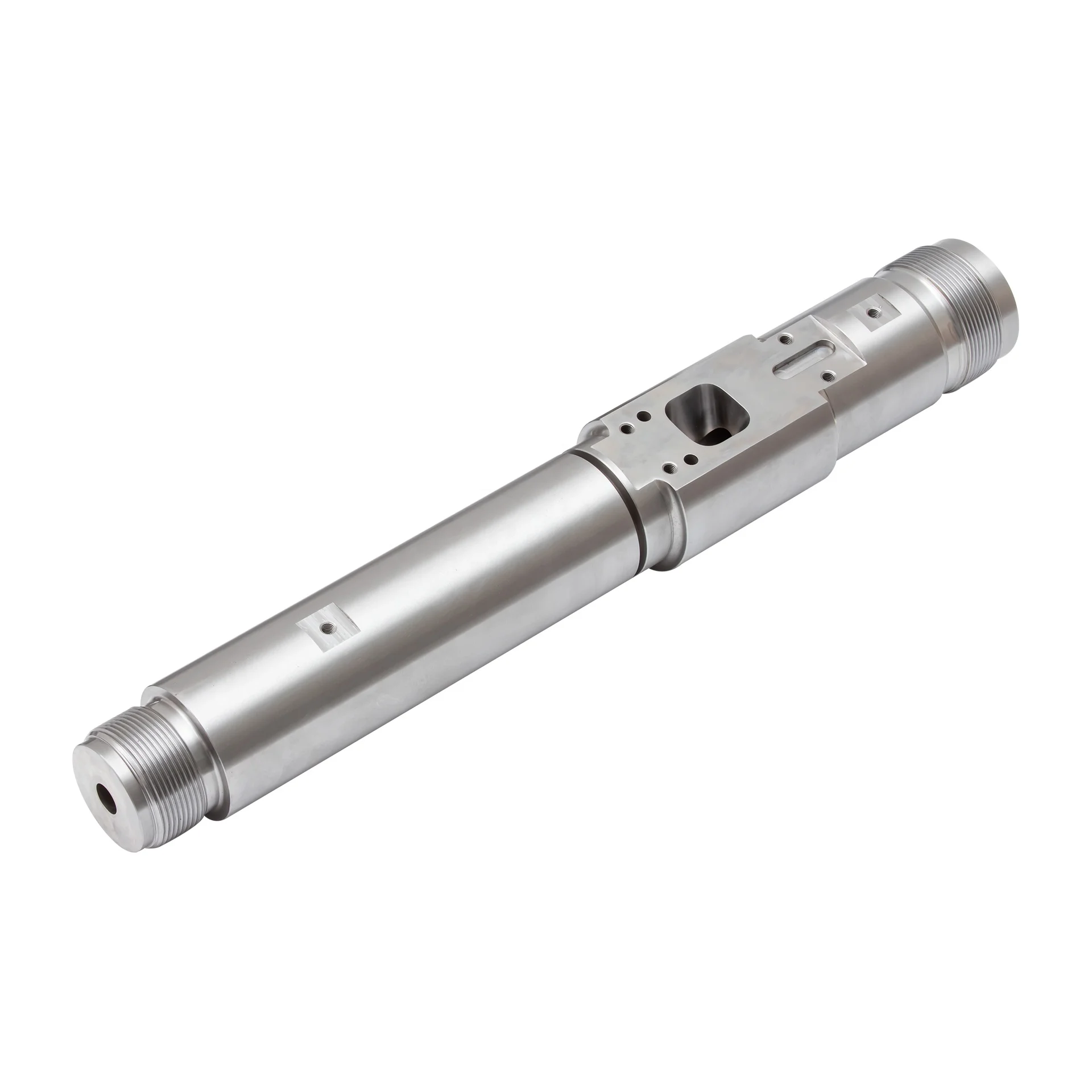 Tongda High Quality Single Side Thickness 1.5-2mm Bimetallic Barrel Bimetallic Extruder Twin Conical Screw And Barrel