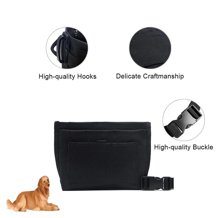 Customized color dog treat pouch and training bag for pet dog