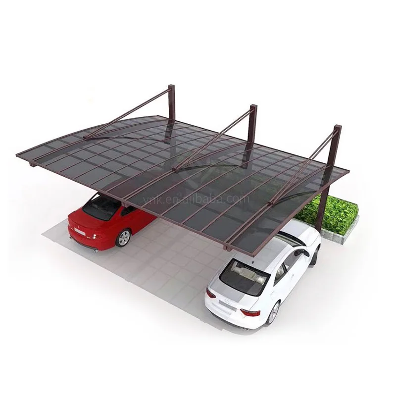 Economical portable steel frame car garage sheds / carports for sale