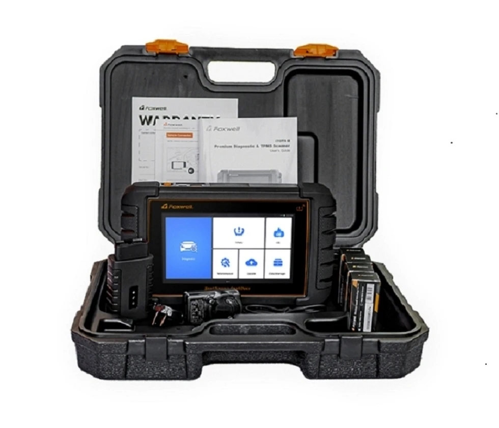 2024 OBD2 Scanner Tool All System Full Functions FOXWELL Diagnostic Scanning Machine i70TSII Car Diagnostic Tools with TPMS