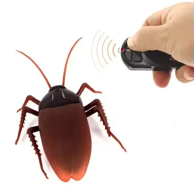 The Popular Insect Cockroach Model Rc Infrared Remote Control Halloween Spoofing Novelty Educational Toy For Children