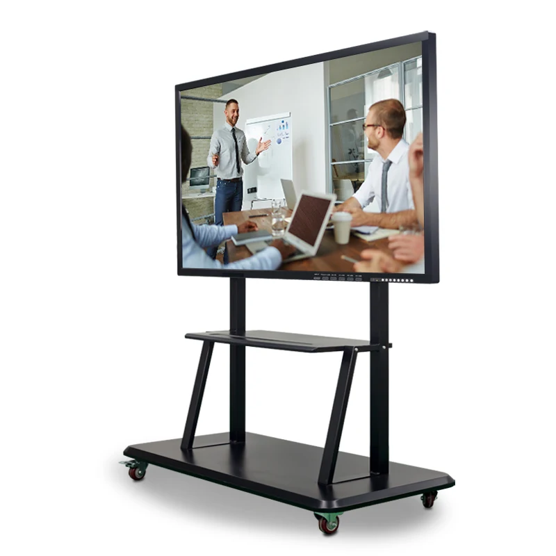 Intelligent Multi Touch 86 Inch UHD Display Smart White Board Digital Interactive Flat Panel For Education
