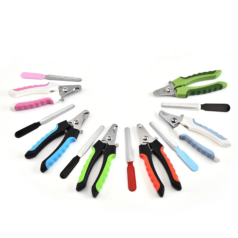 Pet Nail Clipper Cutter Scissors Set Stainless Steel Grooming Clippers Professional Dog Nail Clipper