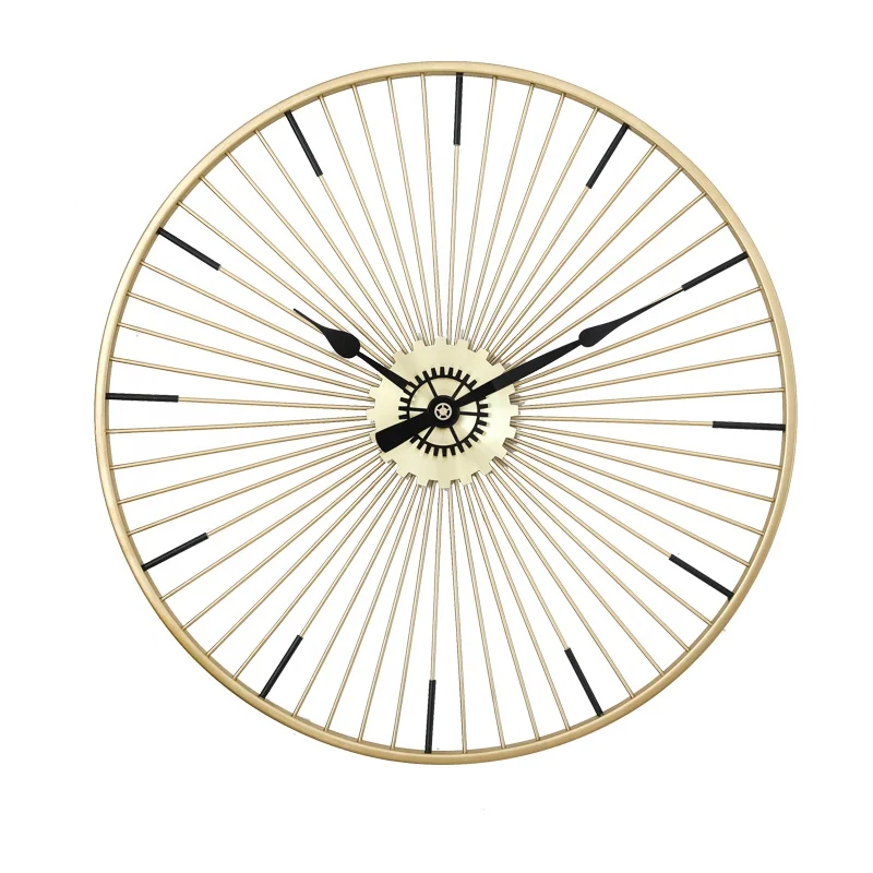 Роскошные Настенные часы Современные художественные настенные 3d-часы в классическом стиле для гостиной дома