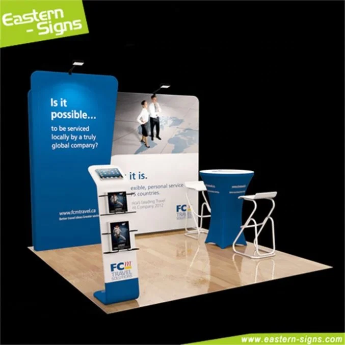 Доступная цена ткань trade fair дисплей Быстрая настройка trade show выборки стенд