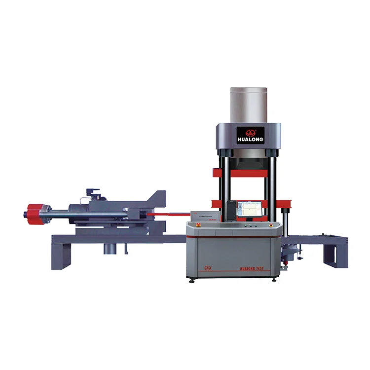 HUALONG YJW-5000KN 10MN Computer Controlled Electro-hydraulic Servo Elastomeric Bearing Compression Shear  Testing Machine