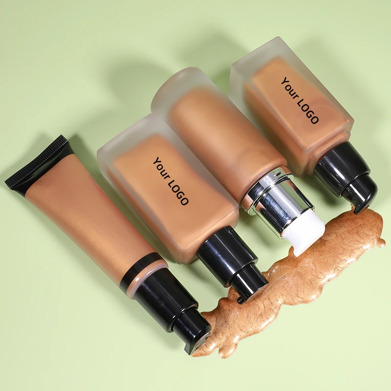 OEM Custom Logo Pore Minimizing Makeup Primer Cosmetic Supplier Mineral-Based Liquid Facial Primer Sunscreen Oil-Control Feature