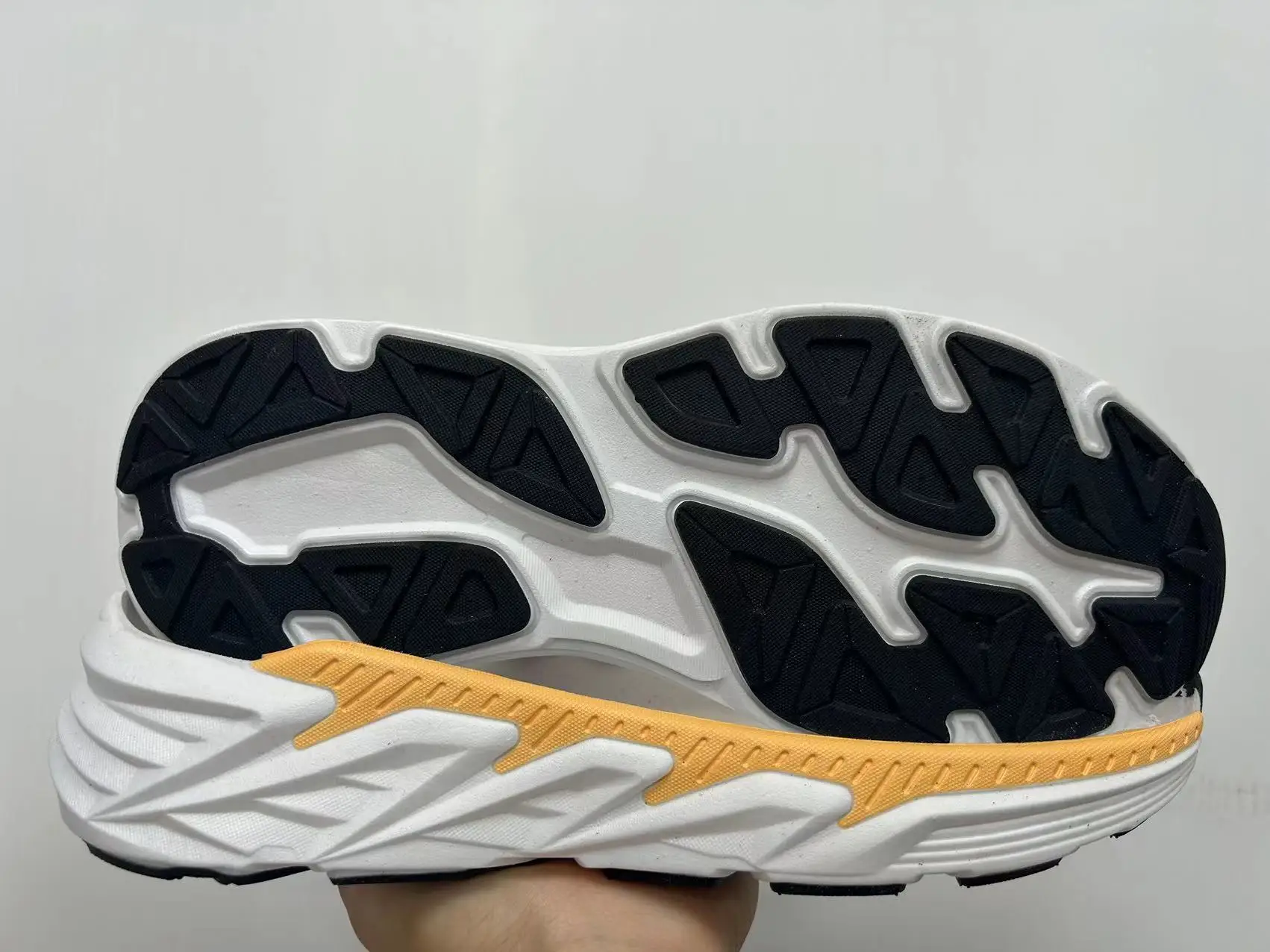 2024 customized eva sports sole wholesale outdoor non-slip running shoes semi-finished wear-resistant rubber sole