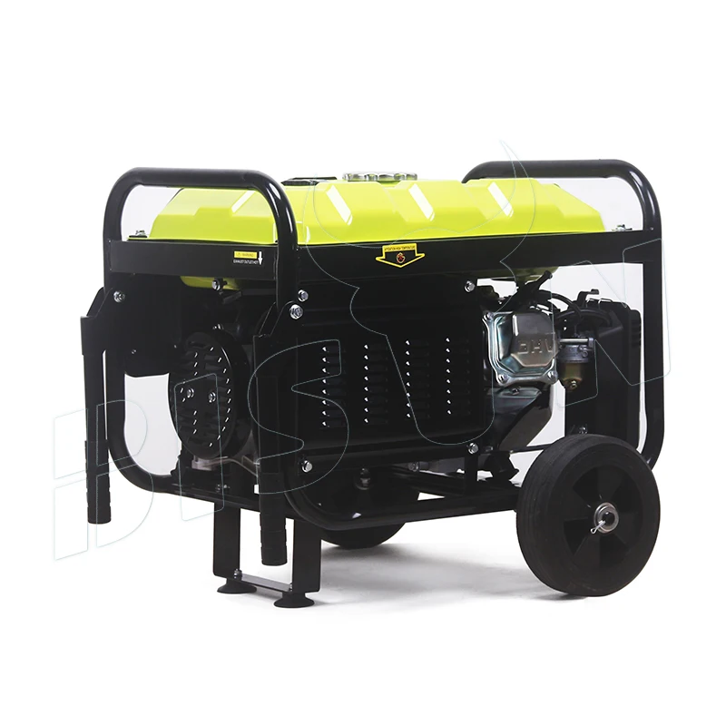 Bison Chinese Made 230V 60Hz Gasoline Generator 7 Kw 110 220 Volts Gasoline Electricity Generator