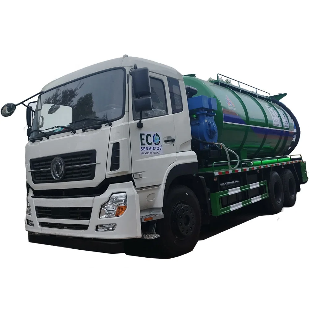 Hot sale 10m3 20m3 feces fecal sewage suction truck with vaccum truck hose sewage suction tanker truck for sale Good Price