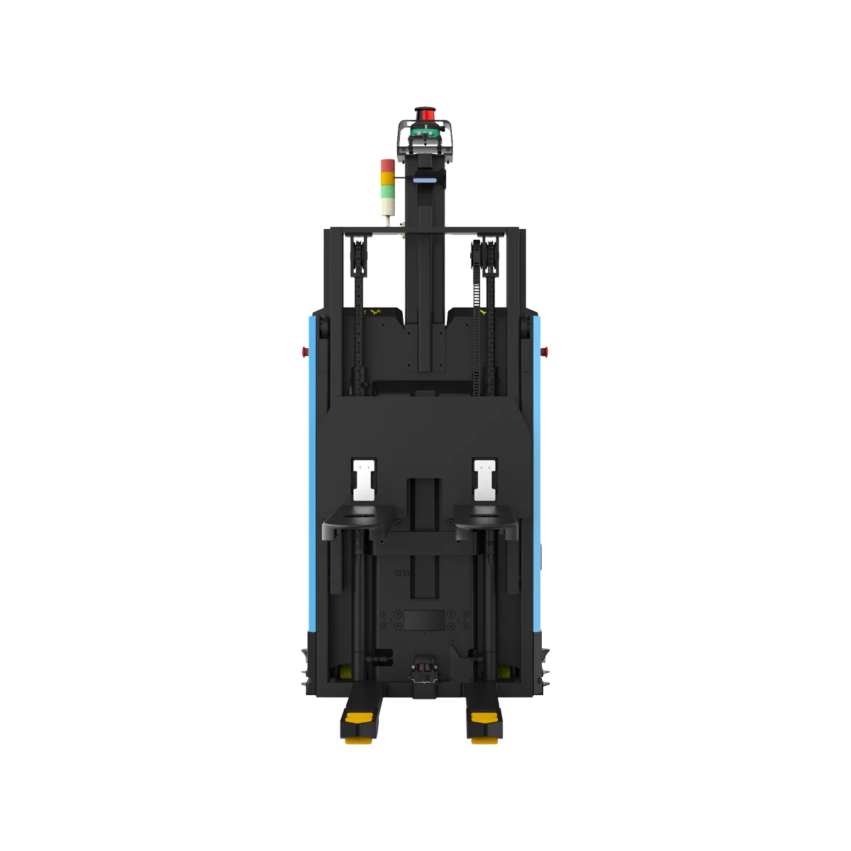 2021new Forklift Laser Guide Material Handle Equipment 1.5ton Load Indoor Forklifts