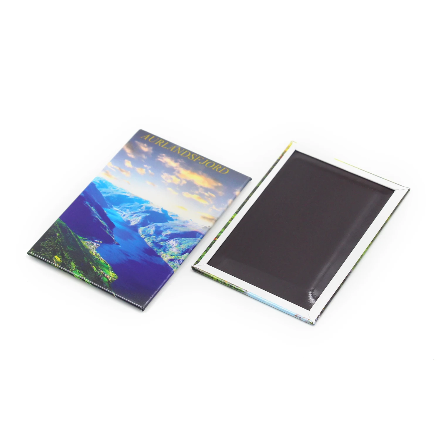 Create Your Own Magnetic Refrigerator Magnet US Art Souvenir Miami Texas Chicago New York Hawaii Tin Metal Fridge Magnet