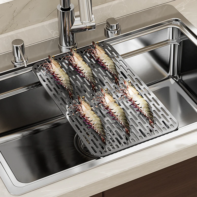 Wholesale Kitchen Desktop 2 Layers Tray Utensil Drying Tray Tea Cup Storage Tray
