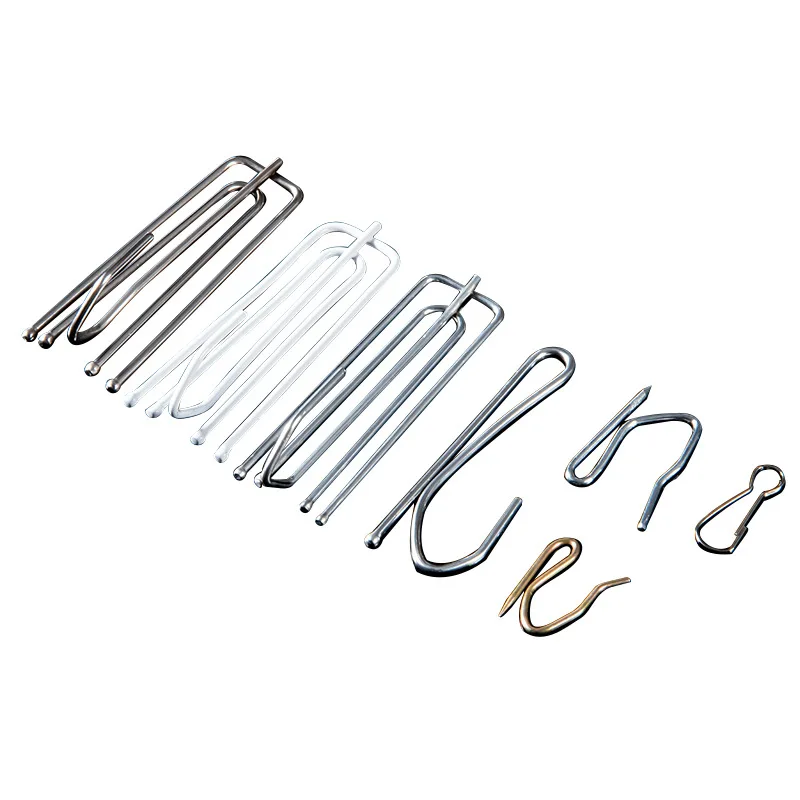 Wholesale Curtain Accessories Hooks Metal Curtain Tape Hook for Curtain