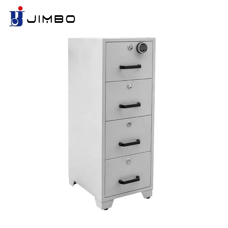 JIMBO Metal Office File Storage Furniture Iron Full Height Swing Steel Cupboard Filing Cabinet
