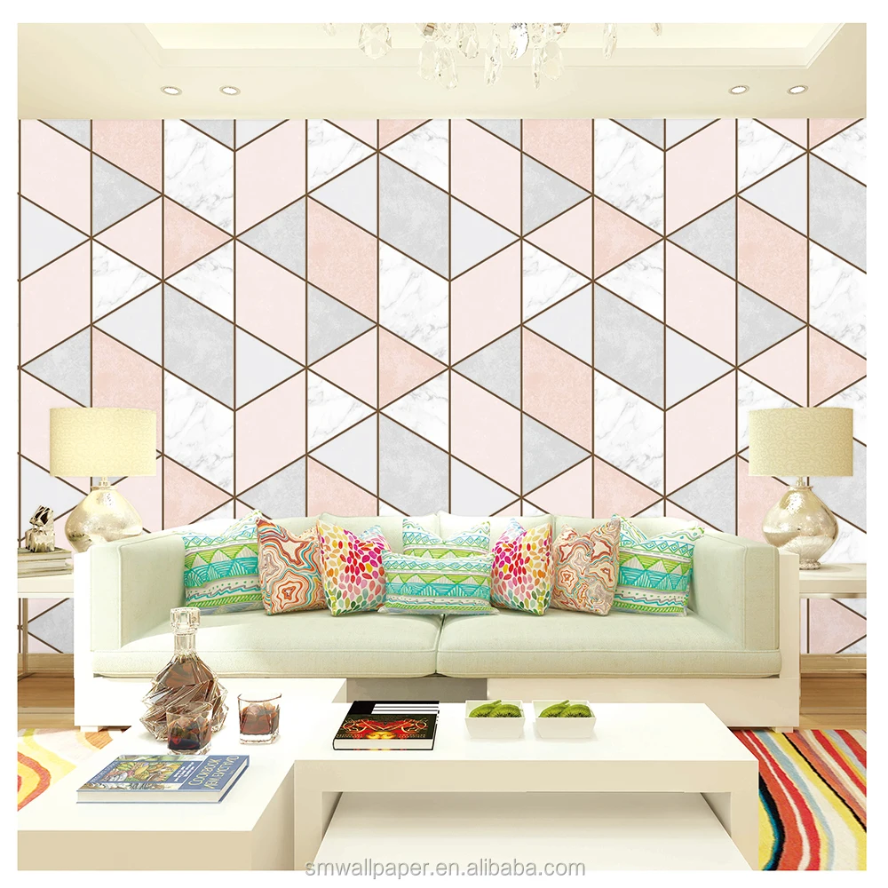 Beautiful Wallcovering vinyl wallpaper roll 3d wall panel modern fashionable wallpaper for decor