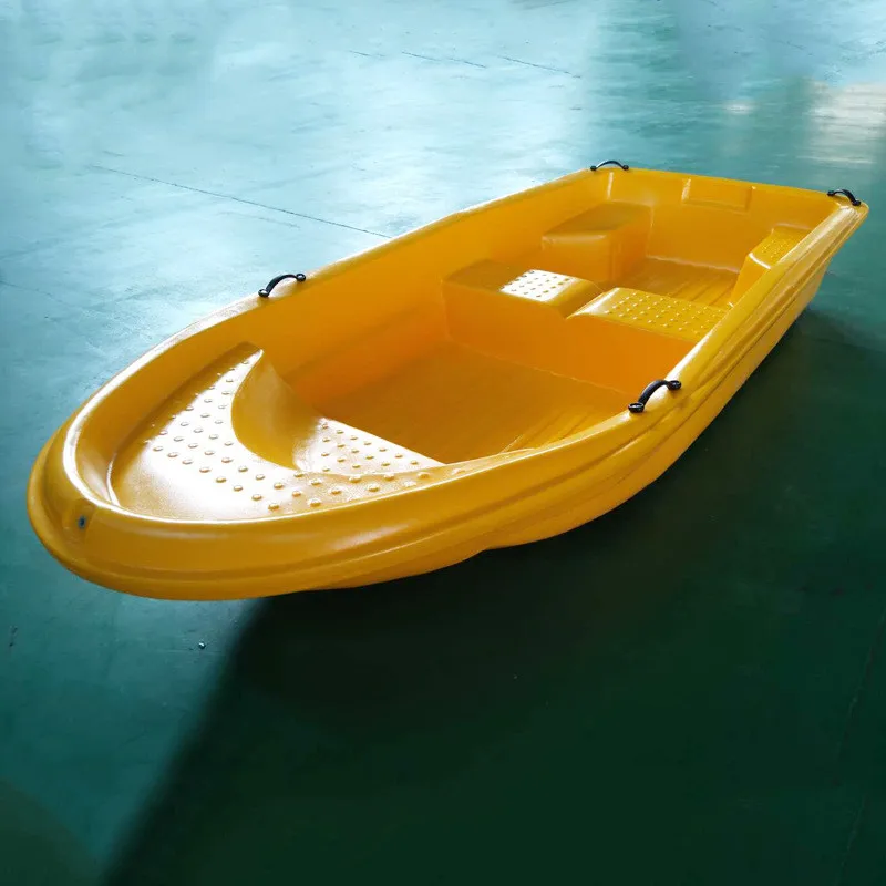 Cheap rigid Plastic Boats tank boat for cleaning red 9feet