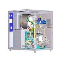 200 Liter Small Size Pilot Retort Autoclave for Trial Sterilization Manufacturing Plant,food & Beverage Factory Water Spray