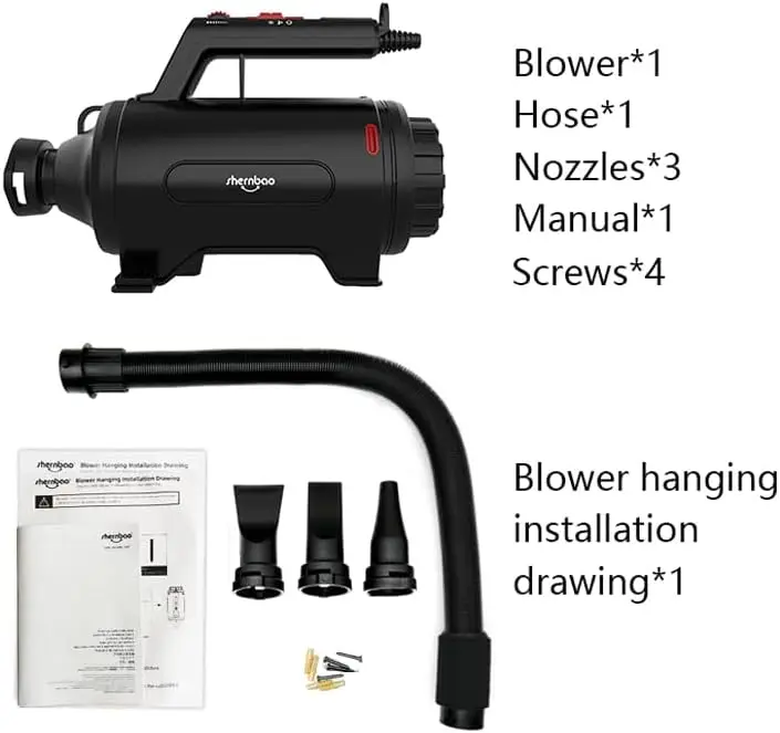 Shernbao SMD-06/SMD-06P Pet Dryer Hair Machine Pet Blow Dryer