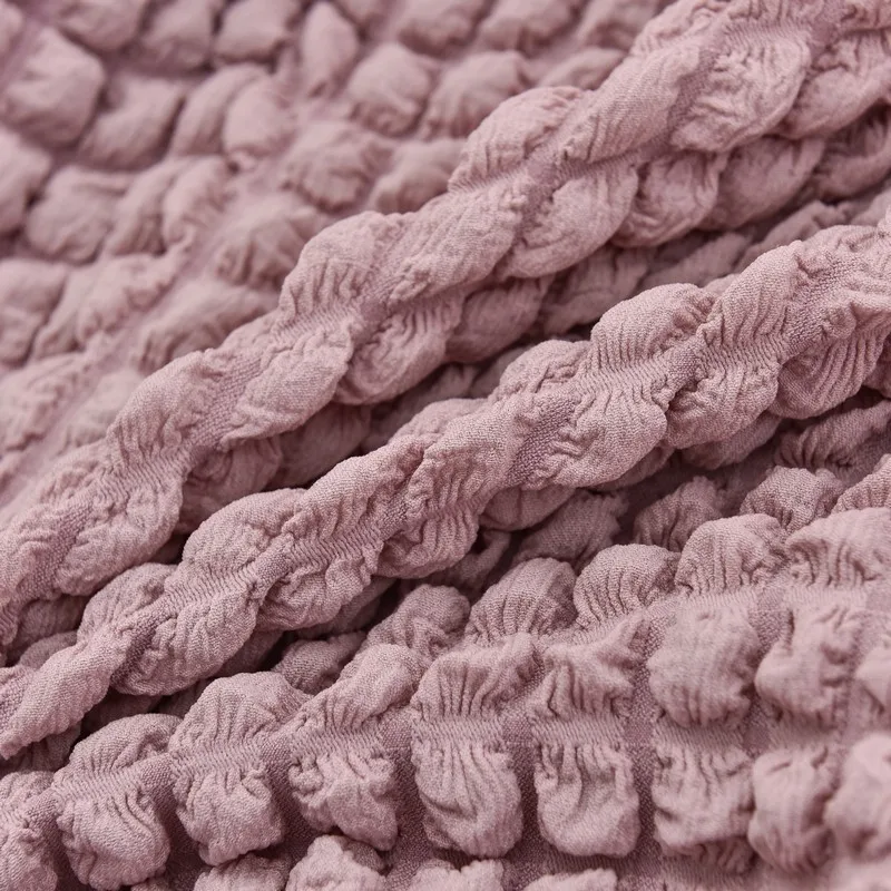 Hot Sale Seersucker slipcover with skirt High Spandex Fabric Sofa Protector Universal stretch Sofa cover