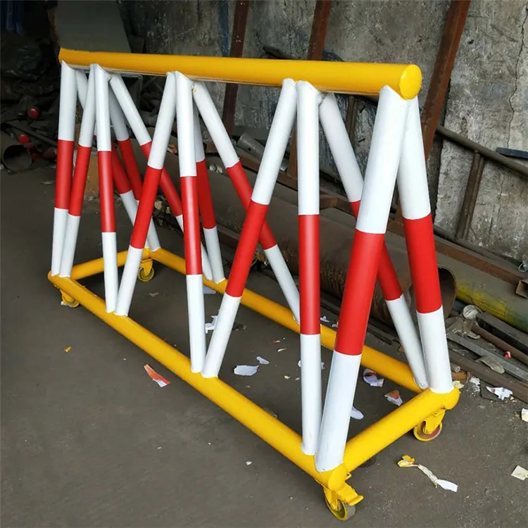 Road Block Steel Barricade Movable Road Closing Barrier