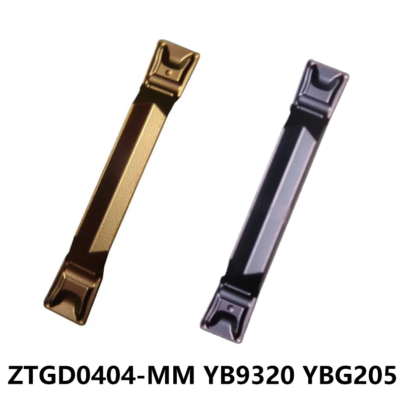 China Factory High Speed  Indexable Cutting cutters Carbide Grooving Inserts ZTED ZTFD ZTGT ZTHD ZTKD CNC lathe parting tools