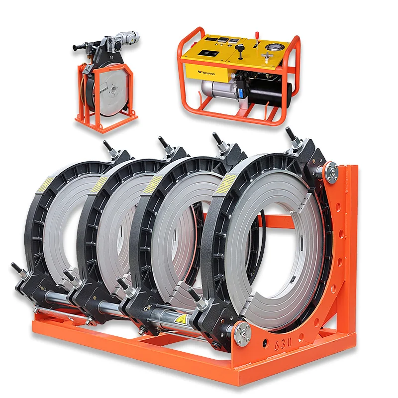 welping 400-630mm plastic pipe welding machine butt fusion welding machine  WP630B