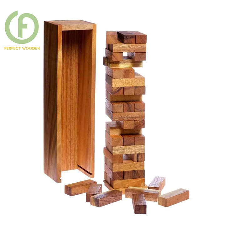 Perfect стоп продажа настольная игра деревянный Tumbling блок штабелирование башни игрушка для настольной игры