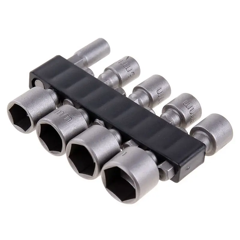 1pc/5pc/6pc/8pc/9pc/14pc  Sleeve Nozzles Nut Driver Set Drill Bit Adapter Electric Screwdriver Socket Hexagon Socket
