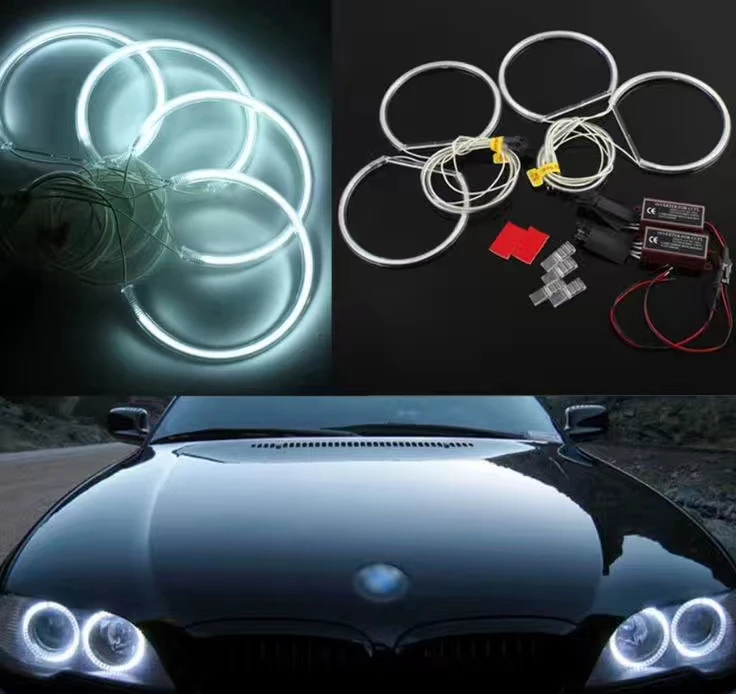 DAO manufacturer wholesale LED angel eye CCFL suitable for BMW E36 E38 E39 hot selling angel eye car modification universal