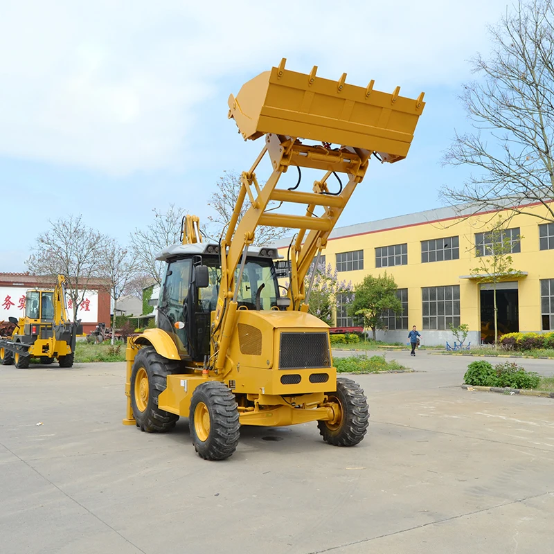 New Style Engineering Machine Hydraulic Loader Backhoe Loader Excavator For Sale