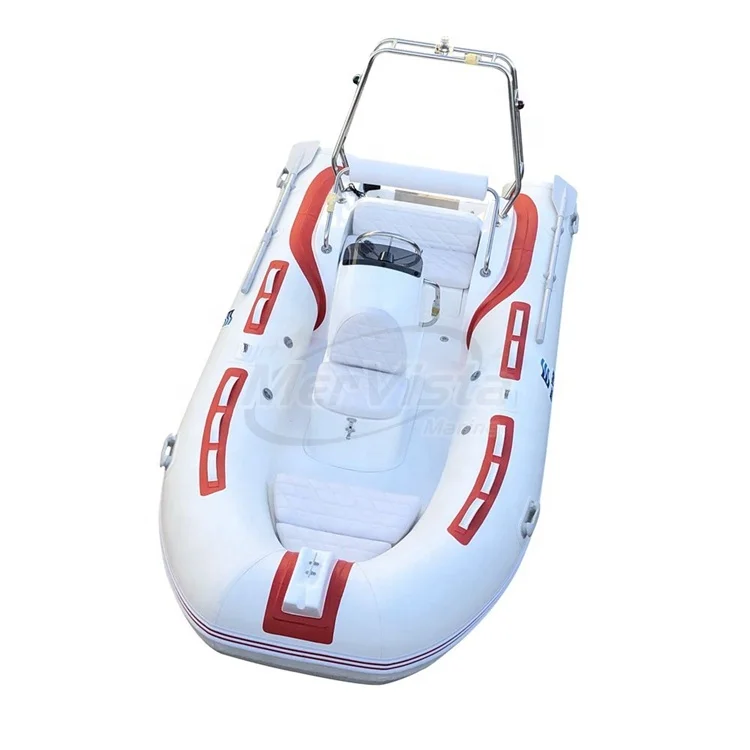 CE 13ft RIB390 жесткий корпус из стекловолокна Orca Hypalon ПВХ надувная рыбацкая лодка зодиака