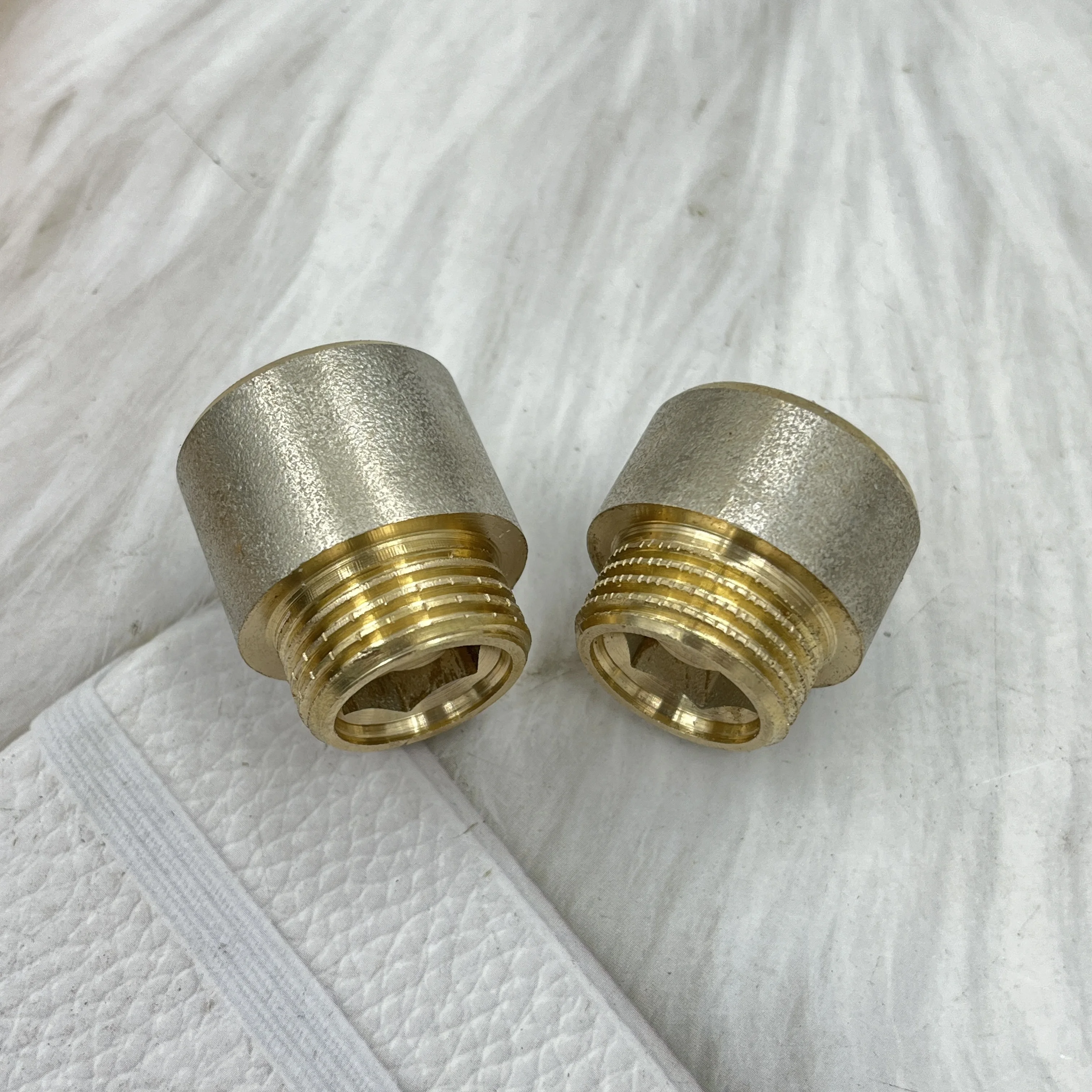 Copper extension connector 1/2 inner and outer wire extension copper hexagonal extension corner valve shower accessories