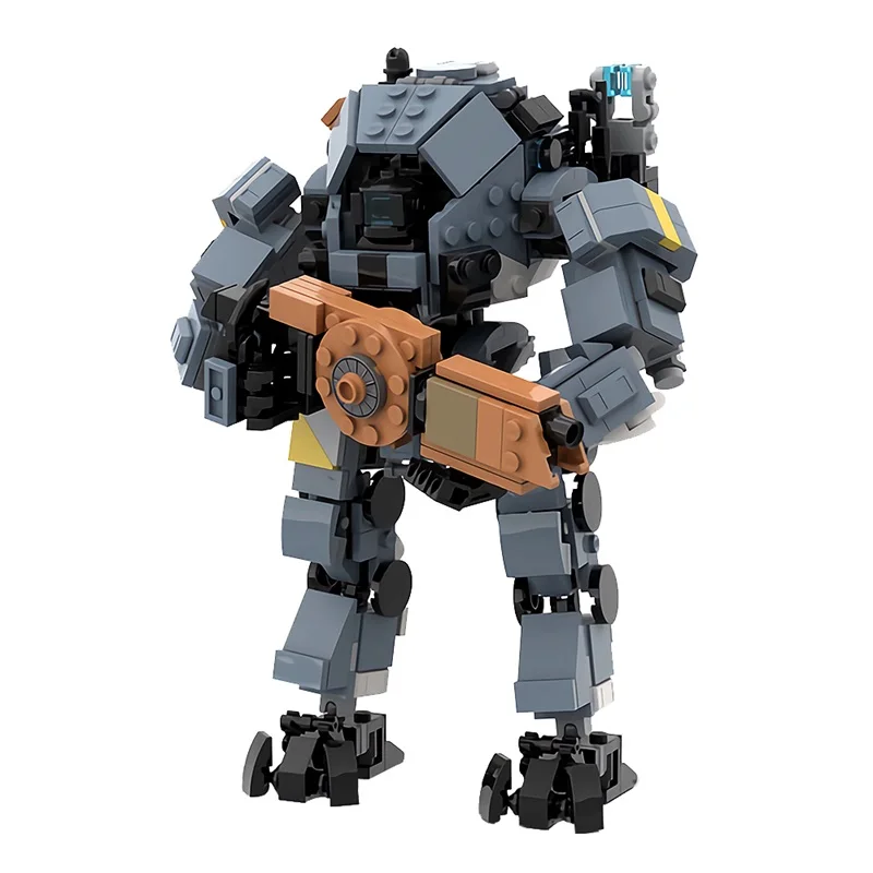 GoldMoc Games Action Figures Model Bricks Toys MOC-168466 Mecha Robot Building Blocks Sets