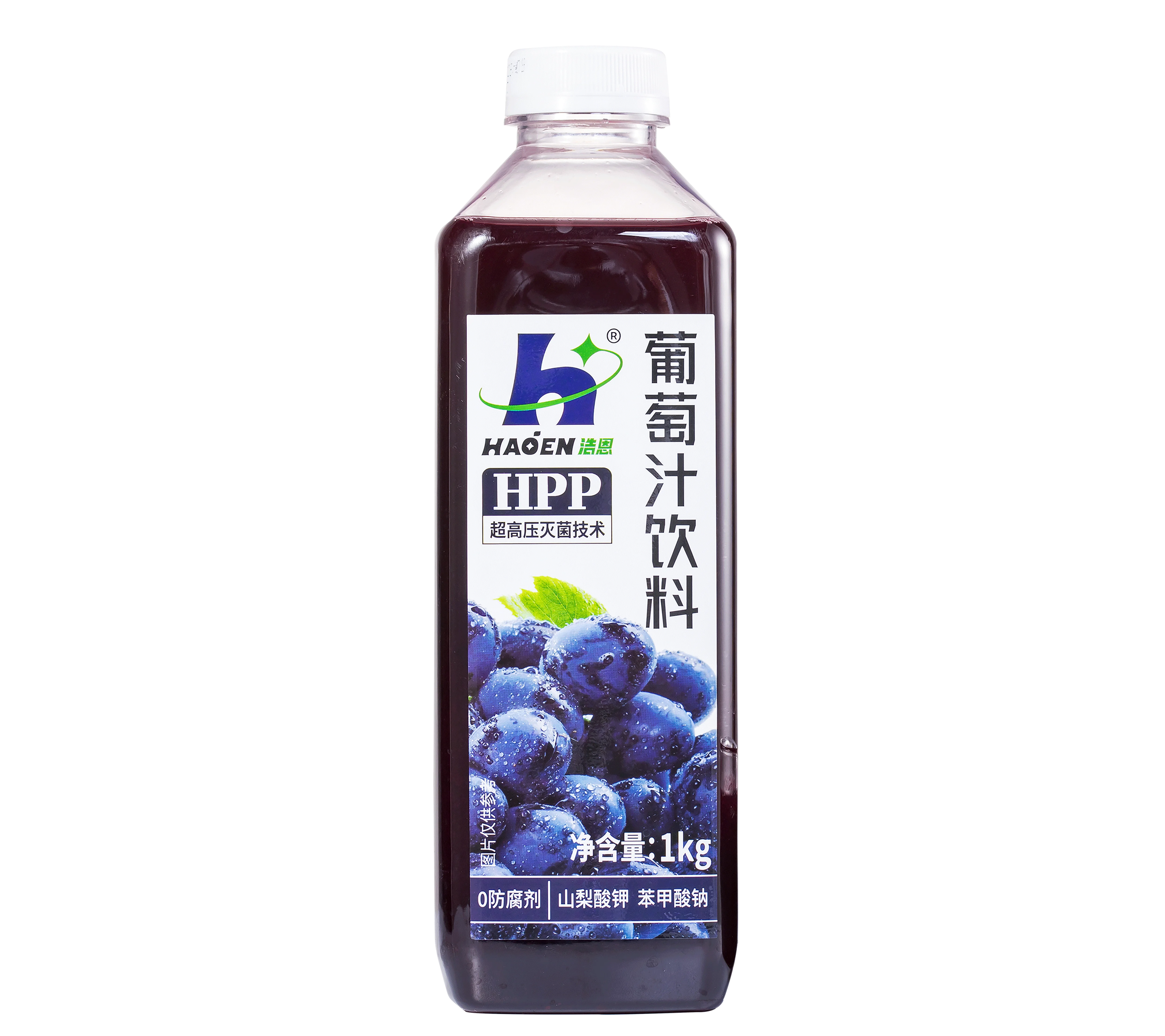 HPP Frozen Grape Juice Concentrate Jam Pasteurized High Quality Pulp Fresh Freshly Squeezed 1KG Frozen Juice