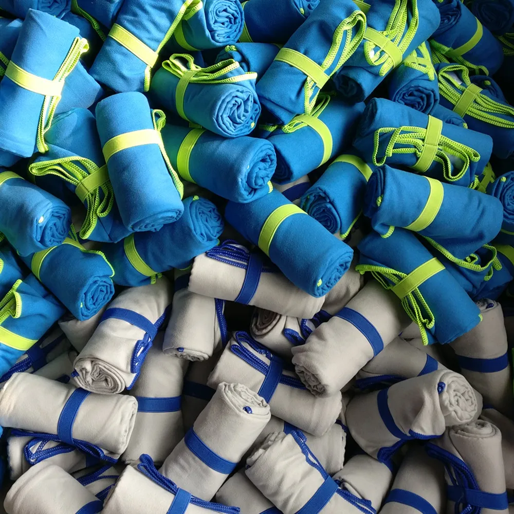 Китайская фабрика лидер продаж тканые быстросохнущие спортивные полотенца из микрофибры с пользовательским логотипом