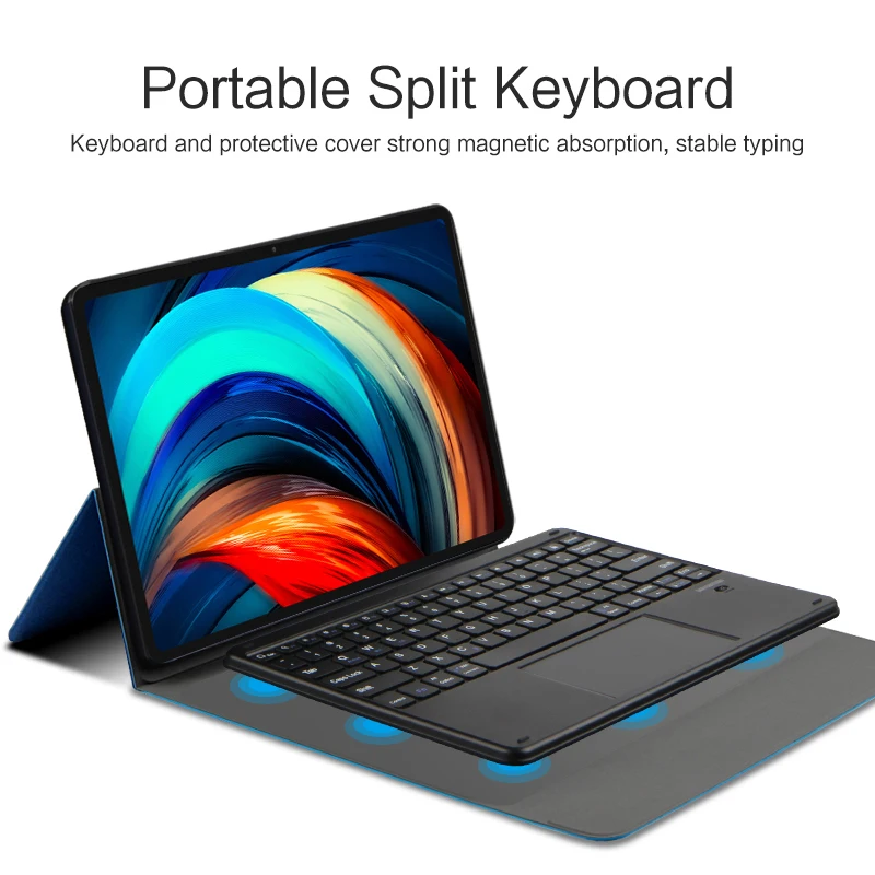 Keyboard Case for Lenovo Xiaoxin Pad Pro 12.6 Case Tab P12 Pro TB-Q706F/N 12.6 inch Tablet wireless keyboard with touchpad cover