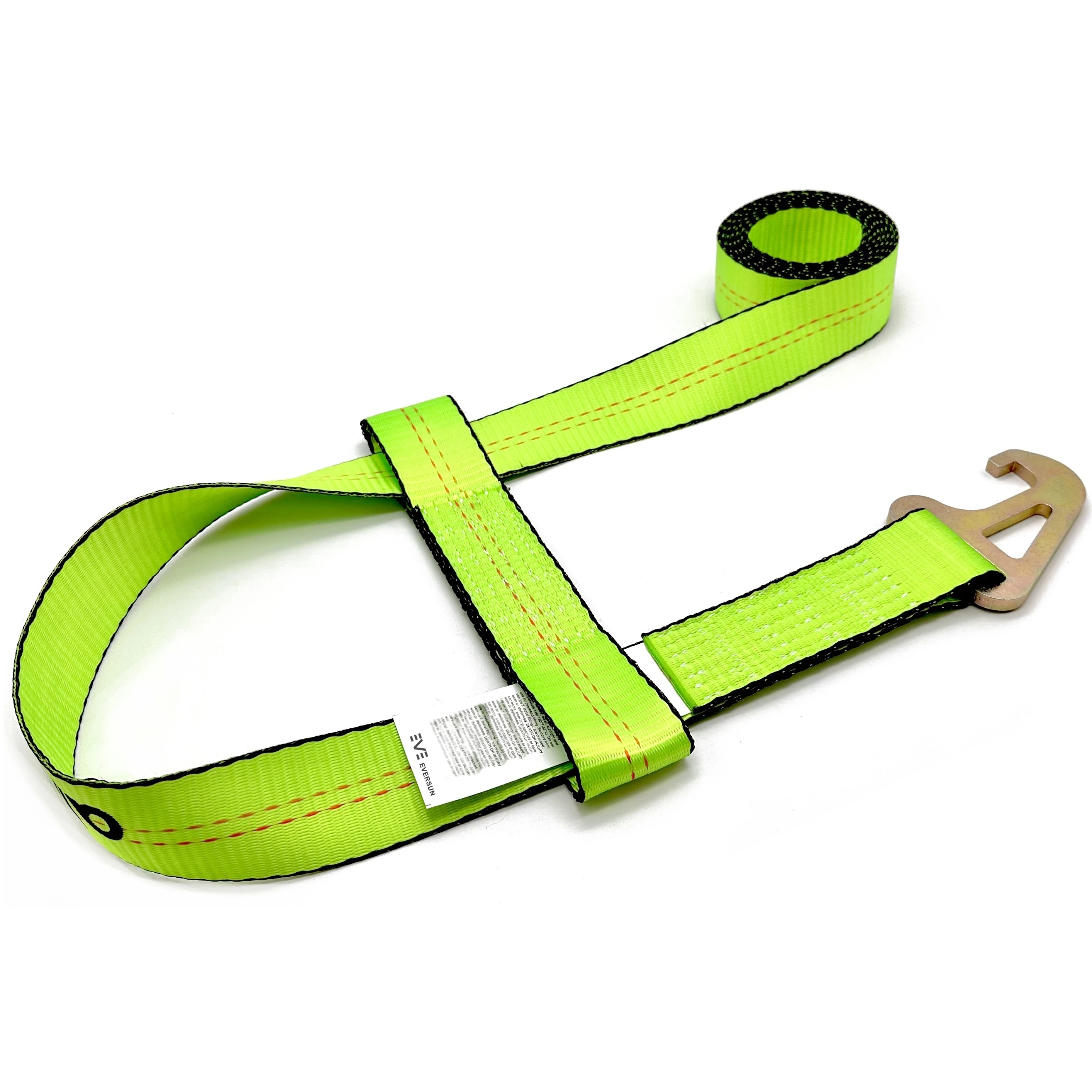 EVERSUN Wheel Lift Strap for Jerr-Dan MPL Element Basket Strap With Side Hook