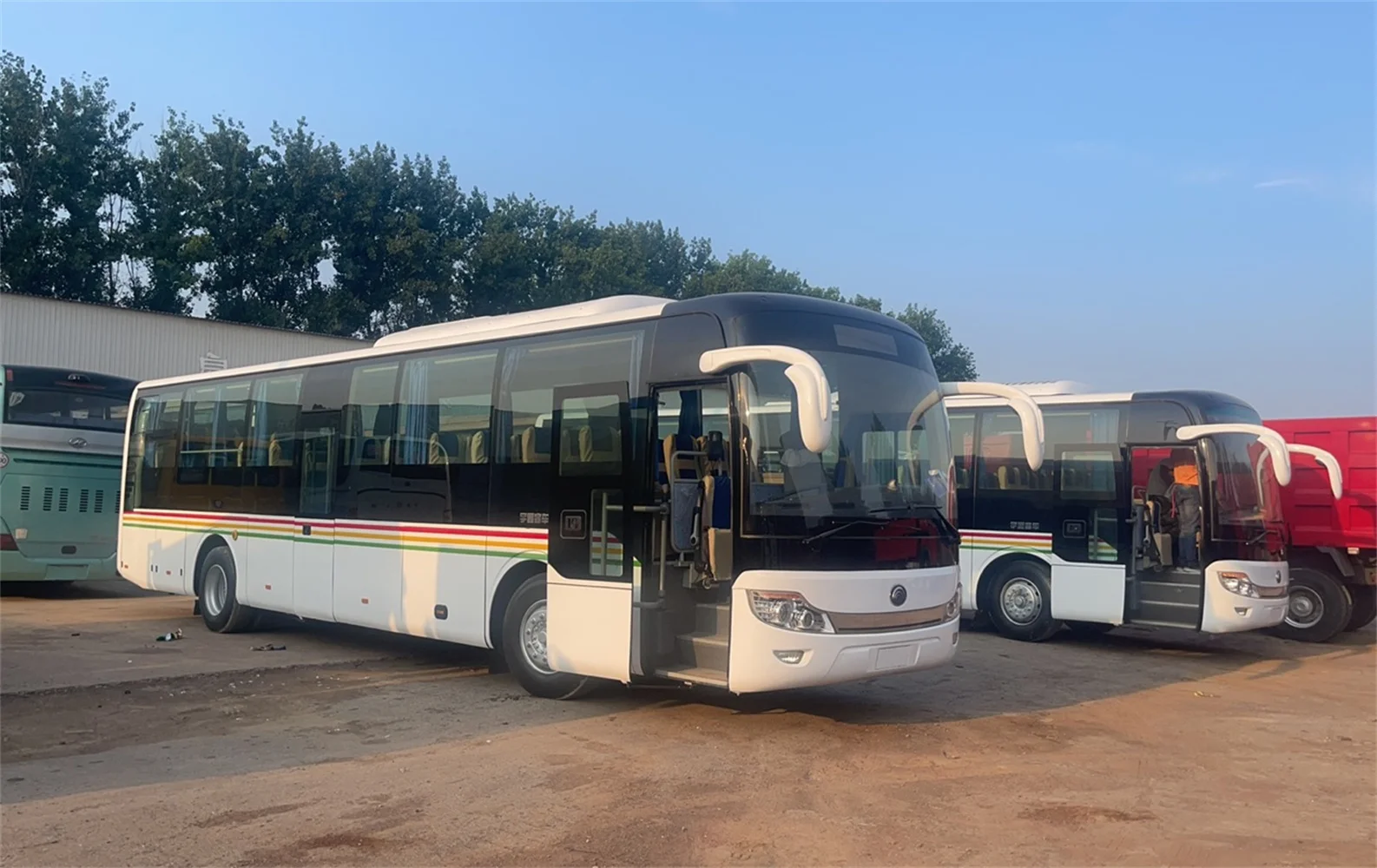 34 Seats 40 Persons Capacity Diesel Engine New City Bus And Uesd Coach Bus For Central Asia Market