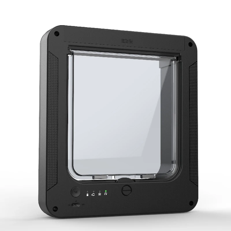 Cat Flap Door Lockable Manual Control Access Pet Door Cat Flap 4 Ways Locking