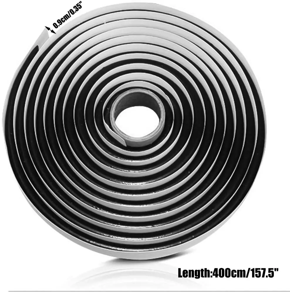Car Rubber Sealant 4 Meters Butyl Glue Headlight Windshield Retrofit Reseal Hid Headlamps Taillight Shield Glue Tapes
