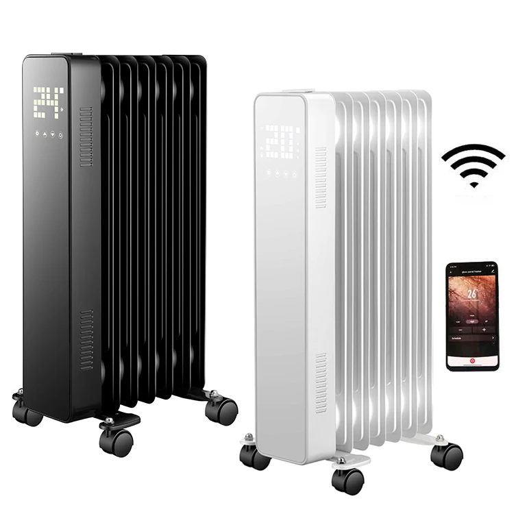 Wholesale Convection Heater Digital Electric Oil Filled Radiator Manufacturers China Wifi Oil Heater