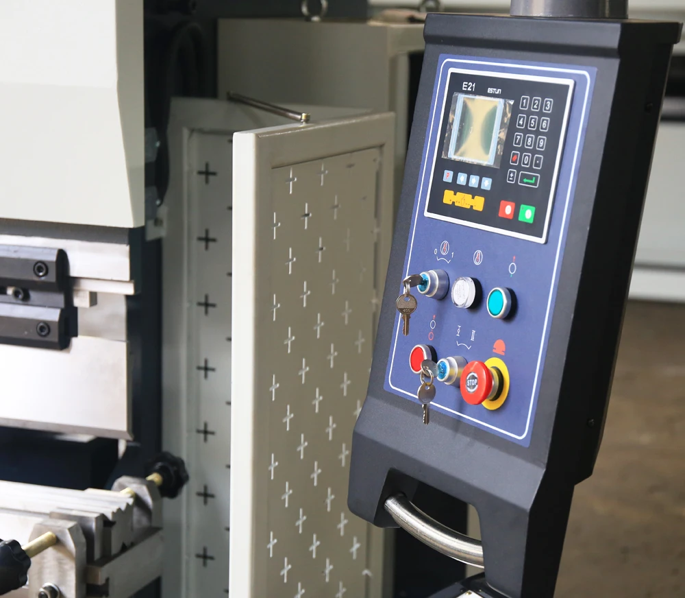 
high quality press brake bending machine in durmapress cnc controler e21 aluminum press brakes 