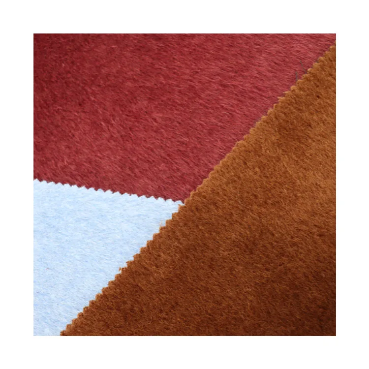 Прямая поставка с завода, цена, однотонная шерстяная ткань, 55% шерсть, 40% полиэстер, 5% альпинизм для пальто