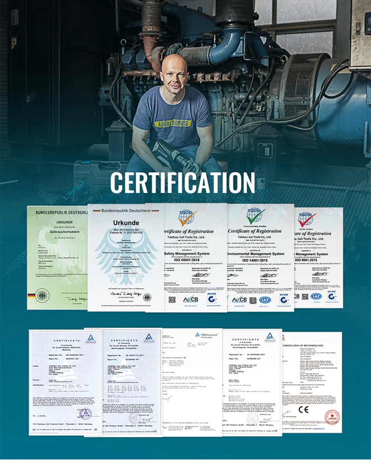 SYK-8B Hydraulic Hole Digger Hole punch driver knockout punch set for metal sheets Tool with 22.5,28.3,34.6,43.2,49.6,61.5mm