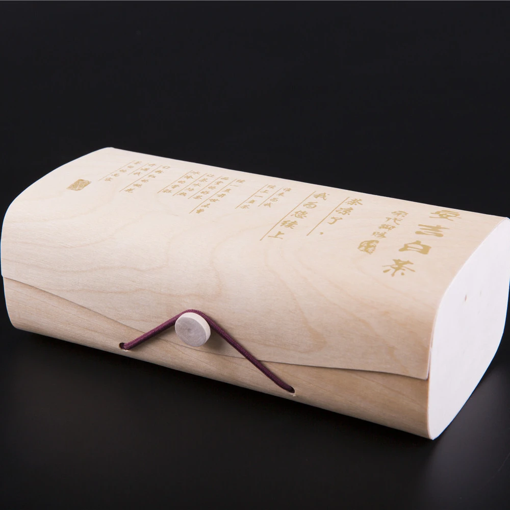 Briwell Pine Retro Style Square Tree Bark Cheese Boxes Wood Boxes Candy Box