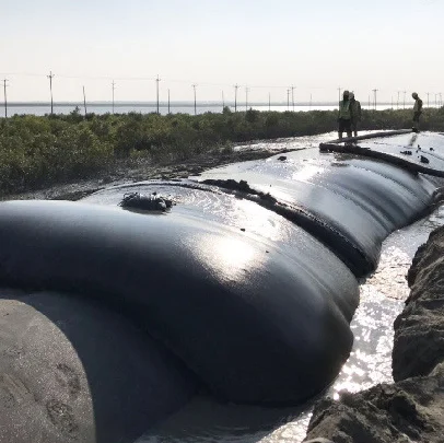 Factory direct sale open type long-durable geo container gabions sludge dewatering bag geotube price