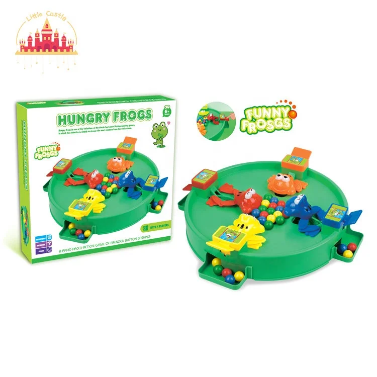 Wholesale Plastic Hungry Frog Board Game 4 Players Interactive Table Toy SL01A141