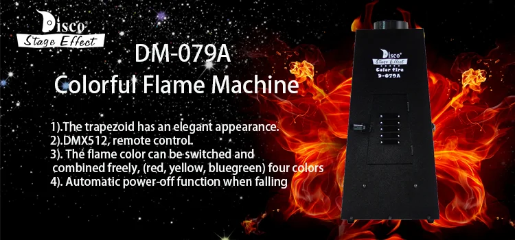 LPG fire machine dj equipment stage effect with DMX Spray Fire bolt flame projector Machine